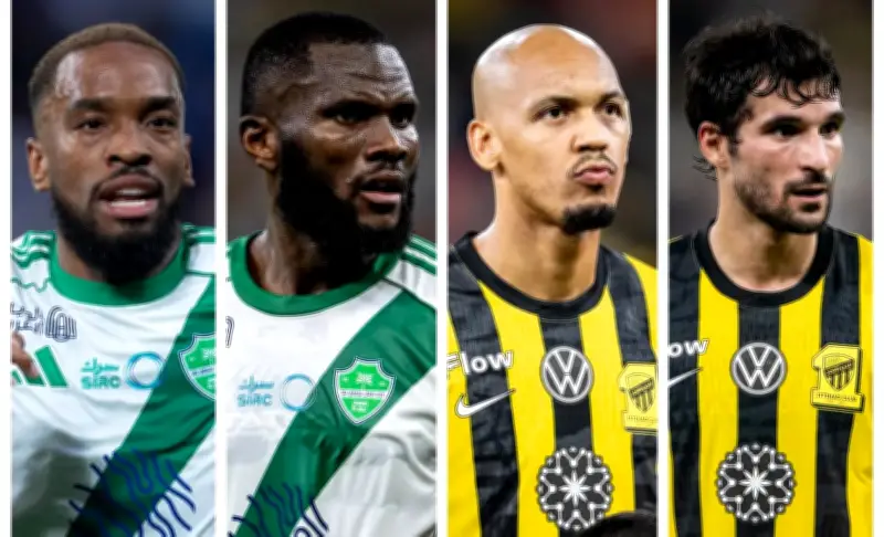 ديربي جدة يشعل المنافسة: الأهلي المتصدر دفاعاً والاتحاد الباحث عن إنقاذ موسمه