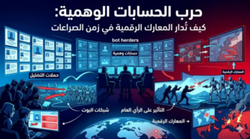 حرب الحسابات الوهمية: المعارك الرقمية في زمن الصراعات وتأثيرها على المجتمعات