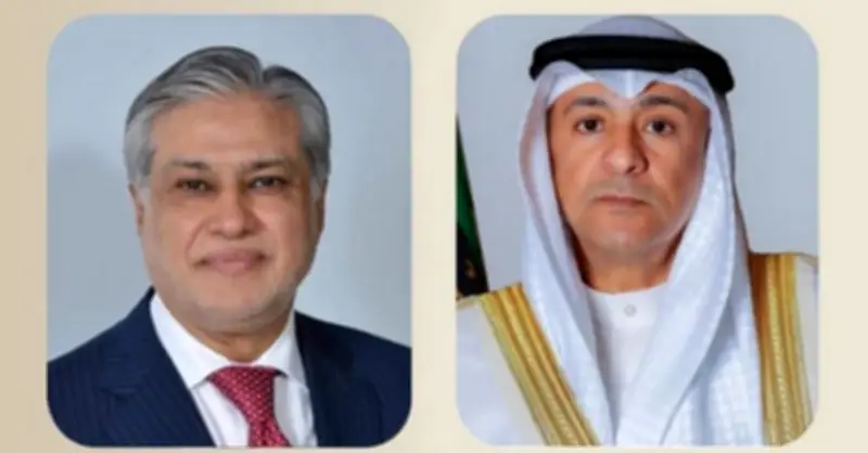 اتصال هاتفي بين الأمين العام لمجلس التعاون ونائب رئيس الوزراء الباكستاني لمناقشة الاعتداءات الإيرانية