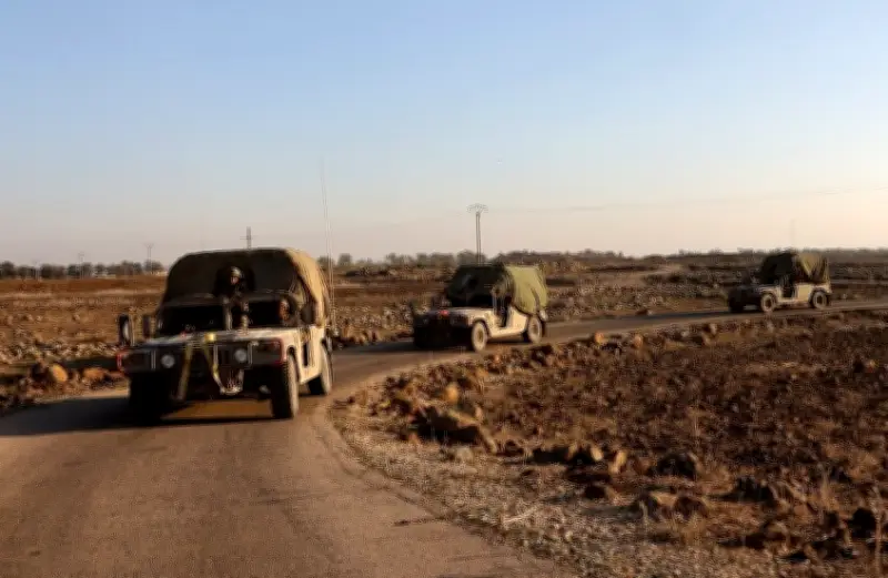 توغل عربات مدرعة إسرائيلية في ريف درعا الغربي واعتقال أطفال فلسطينيين