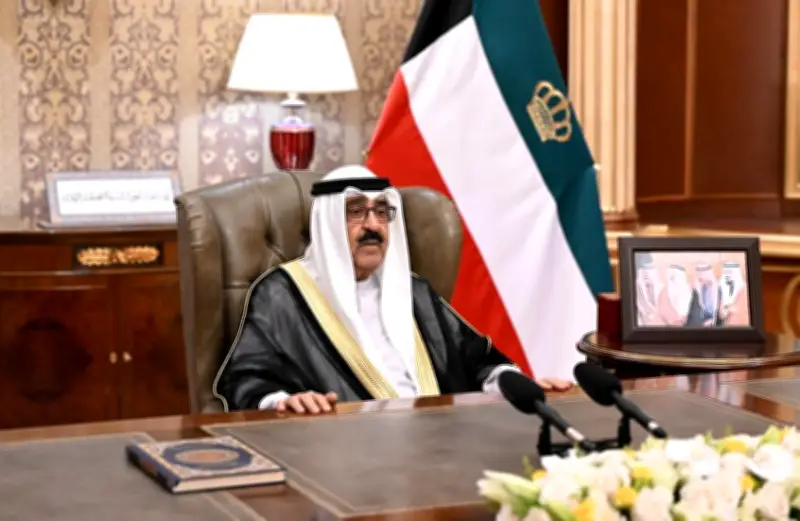 أمير الكويت يؤكد: خط أحمر في أمننا الوطني ولن نسمح بالمساس به