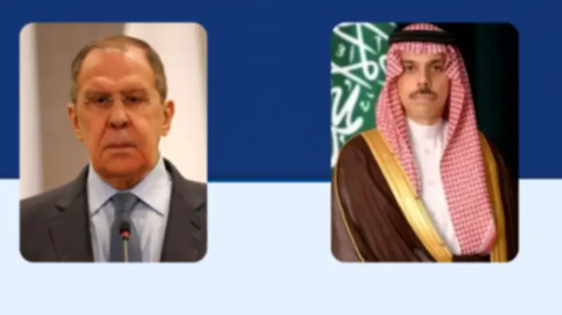 وزير الخارجية السعودي فيصل بن فرحان يجري مباحثات هاتفية مع نظيره الروسي سيرغي لافروف حول تطورات المنطقة