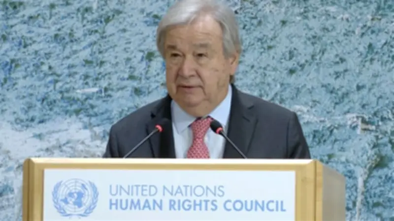 الأمين العام للأمم المتحدة يعرب عن قلق عميق لإيران بشأن تداعيات الصراع الإقليمي