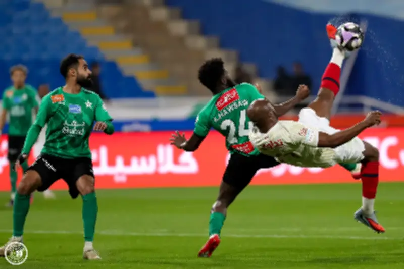 ضمك يقلب الطاولة على النجمة بثلاثية مثيرة في دوري روشن السعودي