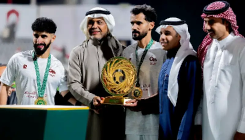 القوارة يتوج بلقب دوري الدرجة الثالثة السعودي ويتأهل للدرجة الثانية