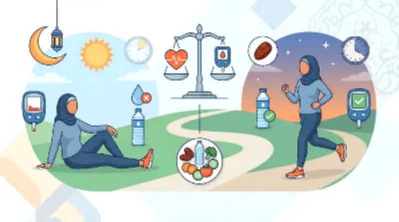 توجيهات صحية لمرضى السكري حول ممارسة الرياضة في رمضان