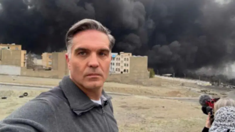 فريدريك بليتجن يكشف كواليس تغطيته كالمراسل الغربي الوحيد في إيران أثناء الحرب