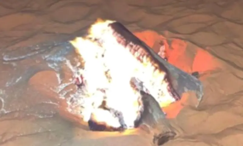 القوات الخاصة للأمن البيئي تضبط مخالفًا في محمية طويق الطبيعية لإشعال النار في غير الأماكن المخصصة