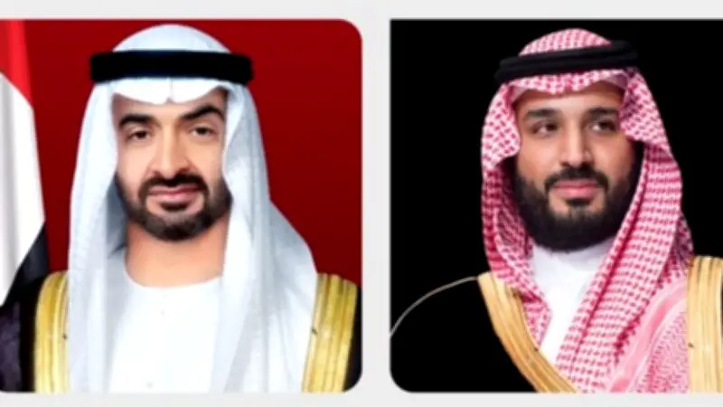 ولي العهد السعودي ورئيس الإمارات يتفقان على مواجهة التهديدات الإيرانية في اتصال هاتفي