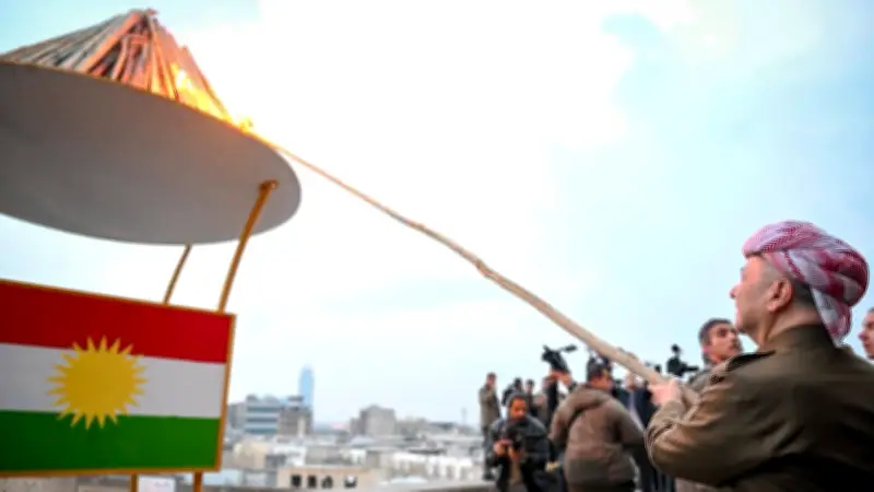 أربيل تشعل نوروز: شعلة الهوية والتحديات في قلب كردستان
