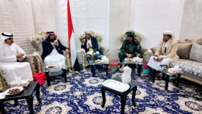 تظاهرة وفاء في شبوة خلال العيد تؤكد دعم التحالف والسلطة المحلية