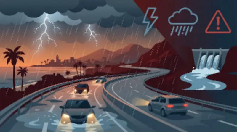 إنذار أحمر من الأرصاد: أمطار غزيرة وسيول على أضم والليث والمناطق المفتوحة