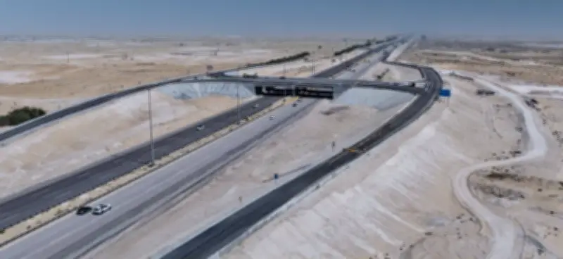 افتتاح جسر الالتفاف للخلف بطريق الظهران بقية لرفع السلامة المرورية وتقليل الحوادث