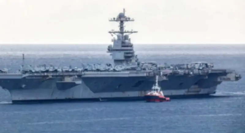 حاملة الطائرات الأمريكية الأكبر في العالم تصل كرواتيا لإجراء إصلاحات بعد حريق ومشكلات تقنية