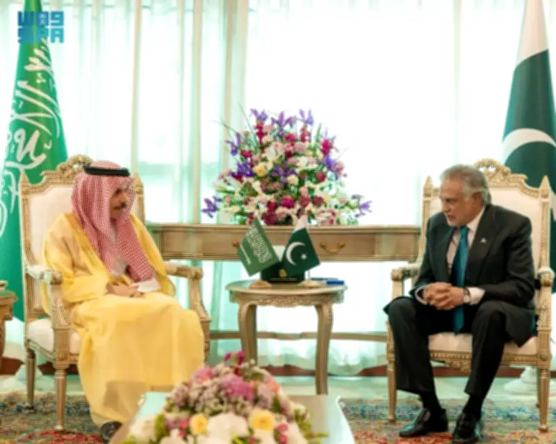وزير خارجية السعودية يلتقي نظيره الباكستاني في إسلام أباد لبحث التطورات الإقليمية