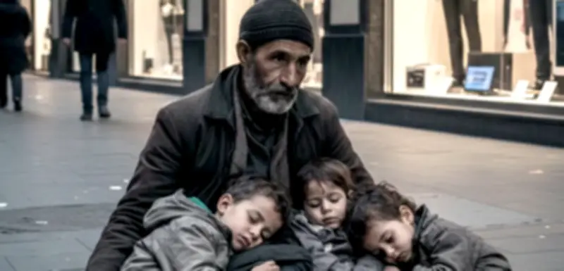 شرطة تبوك تُحيل تاجرة أشخاص للنيابة بعد استغلال طفلين في التسول