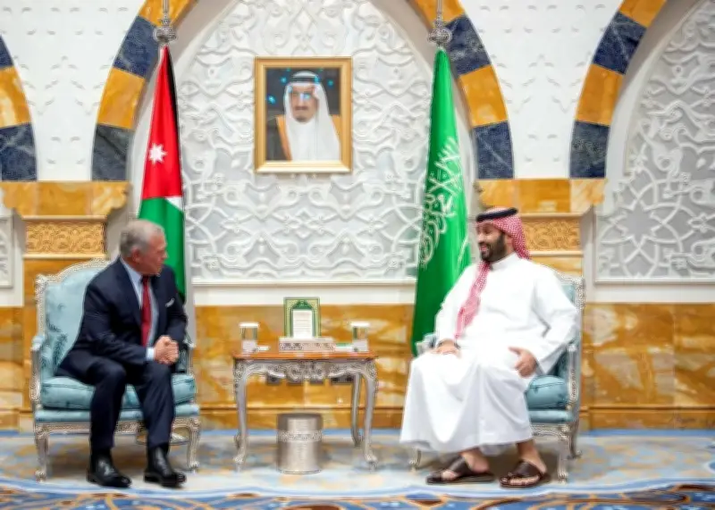 ولي العهد السعودي يلتقي ملك الأردن في جدة لبحث التصعيد الإقليمي والأمن الخليجي