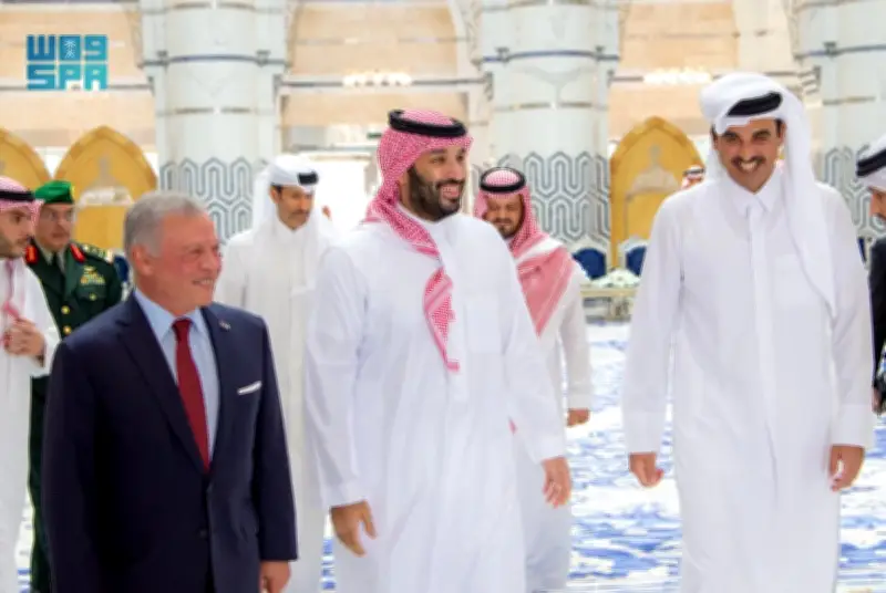 قادة السعودية والأردن وقطر يحذرون من تهديد الهجمات الإيرانية للاستقرار الإقليمي