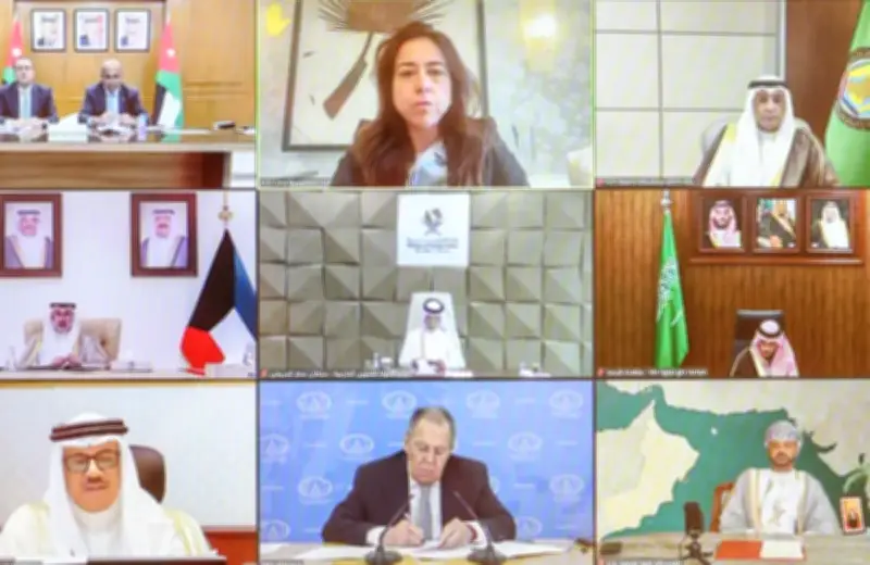 وزراء خارجية دول مجلس التعاون وروسيا والأردن يناقشون تداعيات الهجمات الإيرانية في اجتماع افتراضي