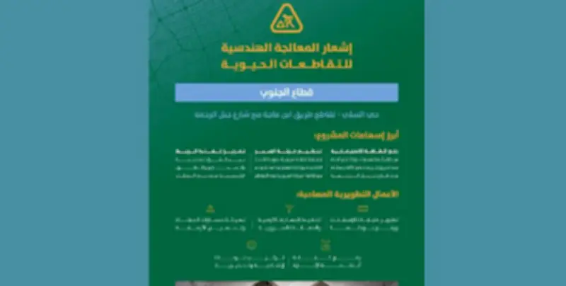 أمانة الرياض تبدأ معالجة تقاطعات حيوية في الغرب والجنوب لتعزيز انسيابية الحركة المرورية