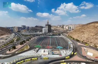 اللجنة الملكية لمكة تطور موقف الكدي لخدمة الحجاج والمعتمرين