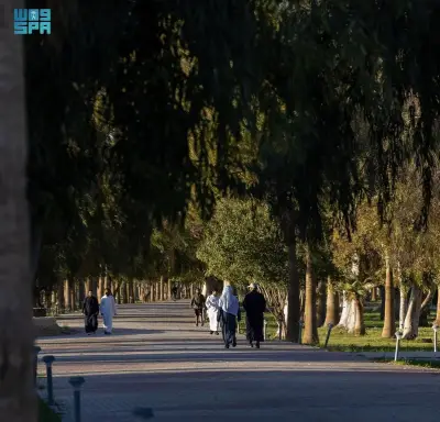 مضامير المشاة بالحدود الشمالية: مقصد للصائمين لتعزيز الصحة وجودة الحياة