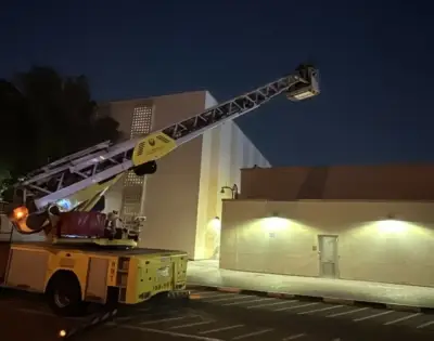 هجوم بطائرة مسيرة يسبب حريقاً محدوداً قرب القنصلية الأمريكية في دبي