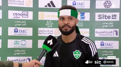 مجرشي يشيد بجماهير الأهلي بعد فوز الديربي ويتمنى الشفاء للاعب فهد المولد