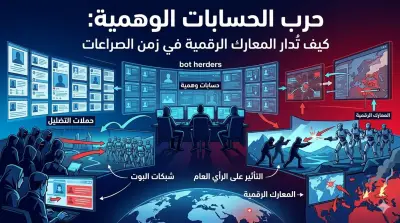 حرب الحسابات الوهمية: المعارك الرقمية في زمن الصراعات وتأثيرها على المجتمعات