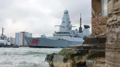 المدمرة البريطانية إتش إم إس دراغون تبحر إلى شرق المتوسط لتعزيز الدفاعات في ظل التوترات الإقليمية