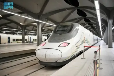 قطار الحرمين يزيد رحلاته بين مكة والمدينة خلال شهر رمضان المبارك