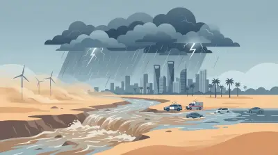 أمطار رعدية غزيرة وسيول متوقعة على الرياض والشرقية والقصيم الاثنين