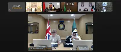 وزراء خارجية مجلس التعاون الخليجي والمملكة المتحدة يدينون الهجمات الإيرانية ويطالبون بوقف التهديدات