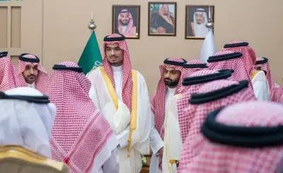 الأمير راكان بن سلمان يستقبل المهنئين بعيد الفطر في الدرعية وسط أجواء احتفالية