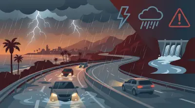 إنذار أحمر من الأرصاد: أمطار غزيرة وسيول على أضم والليث والمناطق المفتوحة