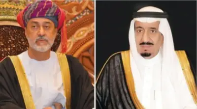 الملك سلمان يتلقى رسالة خطية من سلطان عمان لتعزيز العلاقات الثنائية