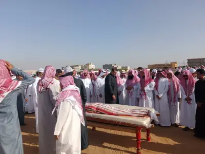 جموع غفيرة تشيع جثمان المعلم سامي ظافري إلى مثواه الأخير في الطوال