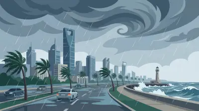 الأرصاد يحذر من أمطار غزيرة وسيول ورياح شديدة على جدة وعدة محافظات بمكة المكرمة