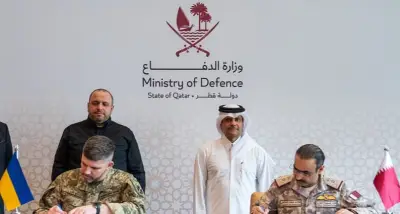 قطر وأوكرانيا توقعان اتفاقية تعاون دفاعي شاملة في مجالات التكنولوجيا والاستثمارات المشتركة