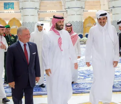 لقاء ثلاثي في جدة يدين الهجمات الإيرانية ويبحث تهديد الملاحة والطاقة