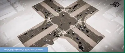 أمانة الرياض تنفذ معالجة هندسية لتقاطعين حيويين في الغرب والجنوب لتعزيز السلامة المرورية