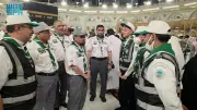 1100 كشاف وقائدة يقدمون خدمات متميزة لضيوف الرحمن في الحرمين خلال شهر رمضان