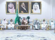 نائب أمير نجران يشارك الأيتام وذوي الإعاقة وأبناء الشهداء مأدبة إفطار رمضانية