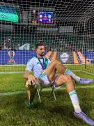 رد مثير من مدافع الأهلي دميرال على تغريدة القادسية بعد فوزها في دوري روشن