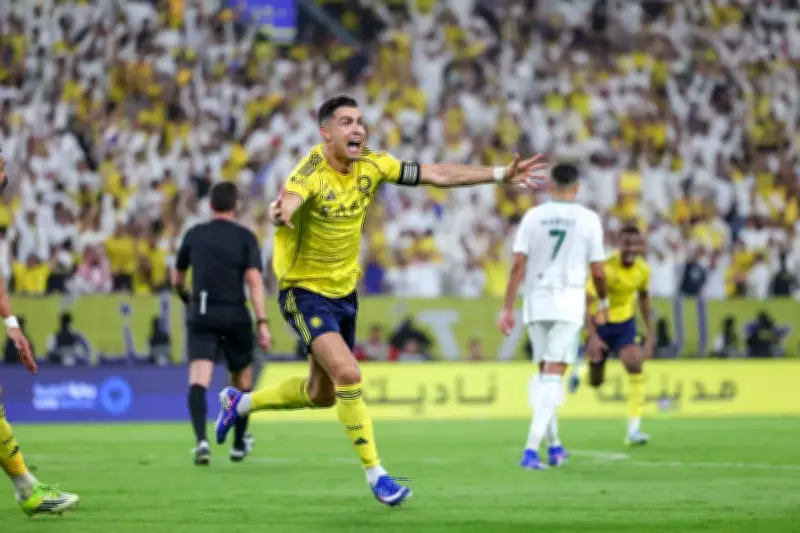 النصر يحقق 1000 هدف في الدوري السعودي ويكتب التاريخ