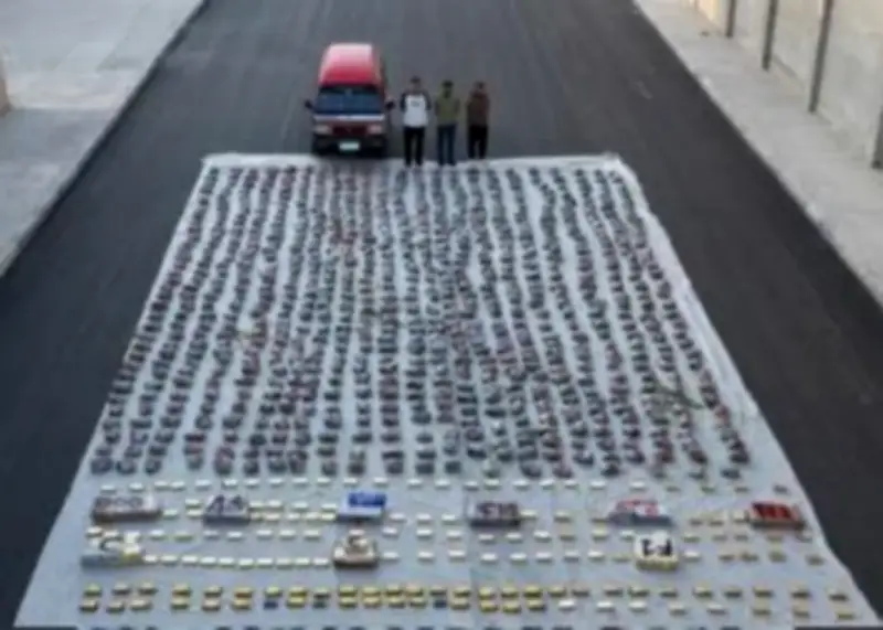 مصر تضبط مخدرات بـ116 مليون جنيه في صحراء السويس