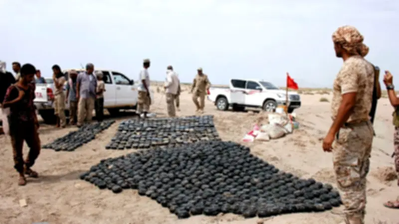 منظمة ميون تحذر من كارثة إنسانية: الألغام تقتل 1367 مدنياً في اليمن وتصاعد المخاطر مع التغيرات المناخية