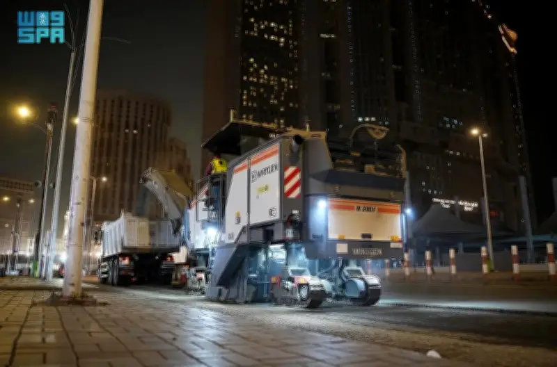 أمانة العاصمة المقدسة ترفع جاهزية الطرق والمرافق استعدادًا لموسم حج 1447هـ