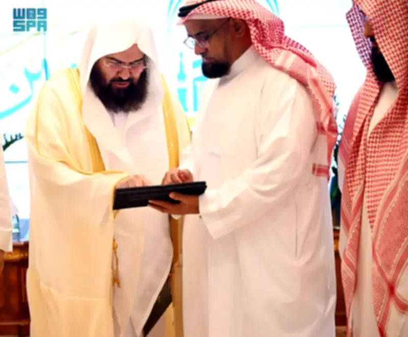 السديس يدشن الخطة التشغيلية لموسم حج 1447هـ بالمسجد النبوي