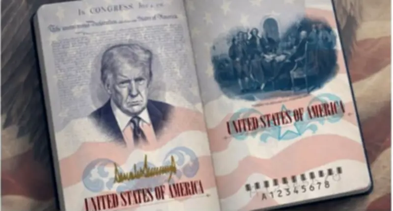 جوازات سفر أميركية محدودة تحمل صورة ترامب بمناسبة الذكرى 250